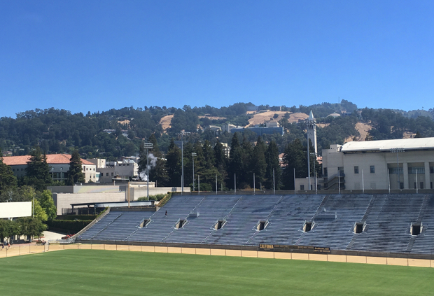 カリフォルニア大学バークレー校のフィールド。